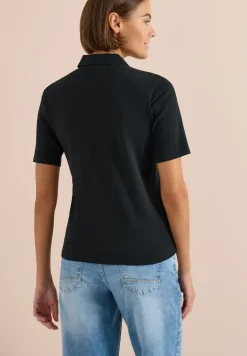 Basic Poloshirt mit Kurzarm