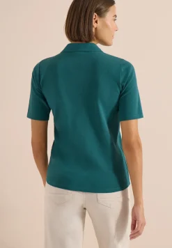 Basic Poloshirt mit Kurzarm