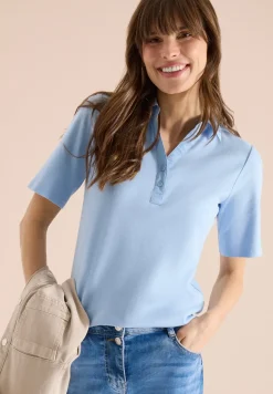 Basic Poloshirt mit Kurzarm