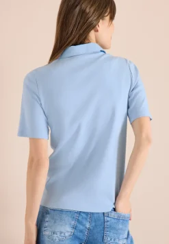 Basic Poloshirt mit Kurzarm