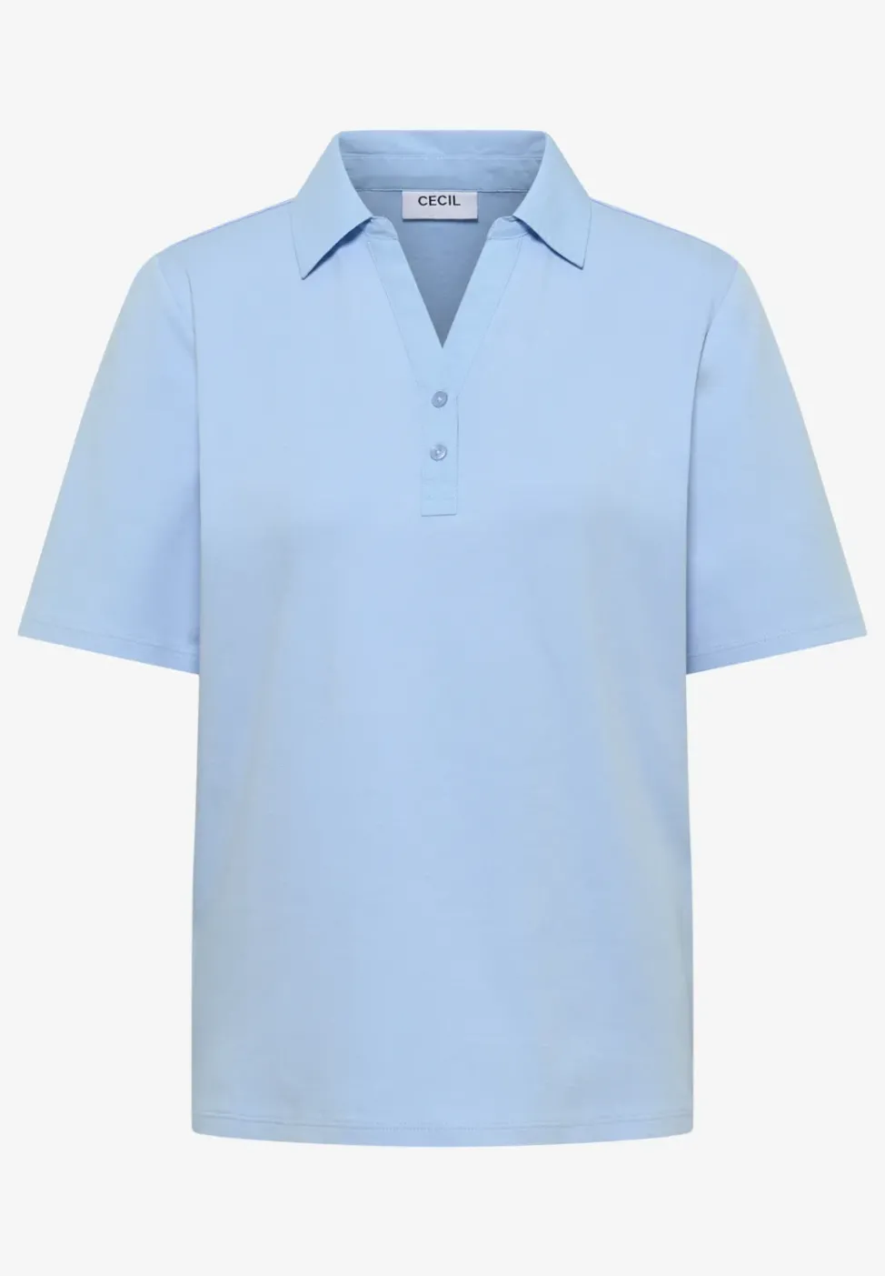 Basic Poloshirt mit Kurzarm