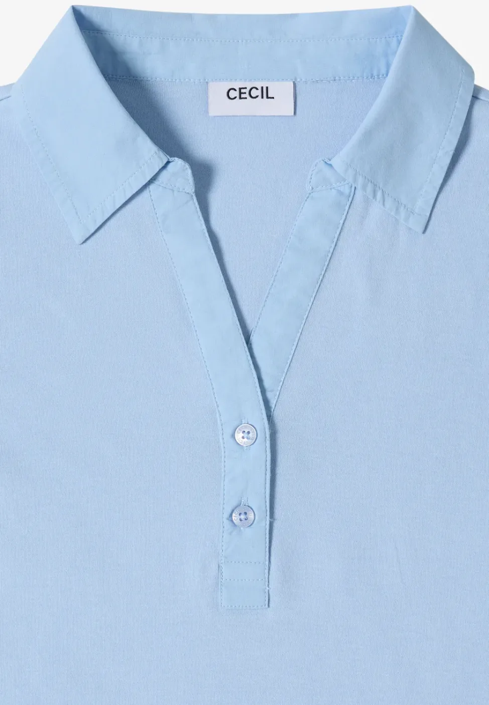Basic Poloshirt mit Kurzarm