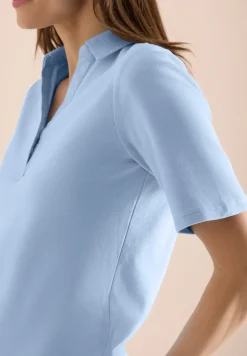Basic Poloshirt mit Kurzarm