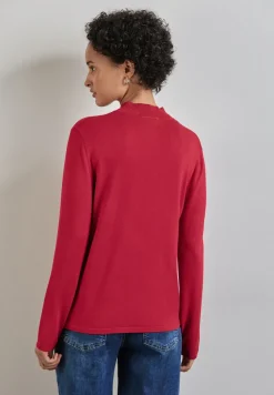 Basic Rollkragen-Pullover