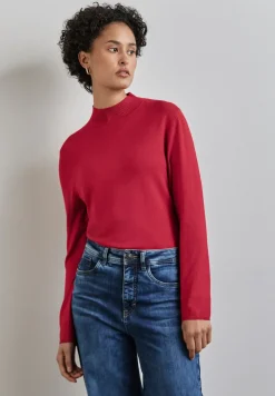 Basic Rollkragen-Pullover