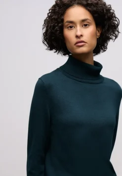 Basic Rollkragenpullover