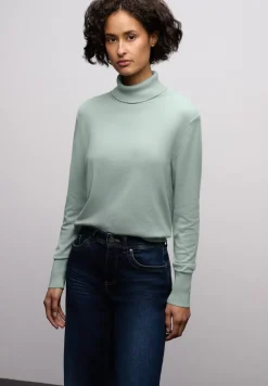 Basic Rollkragenpullover