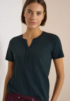 Basic Shirt im Tunika-Look