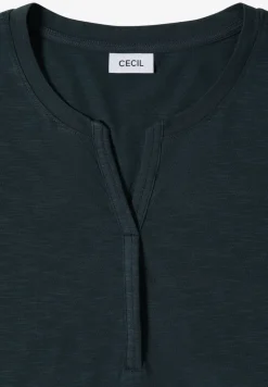 Basic Shirt im Tunika-Look