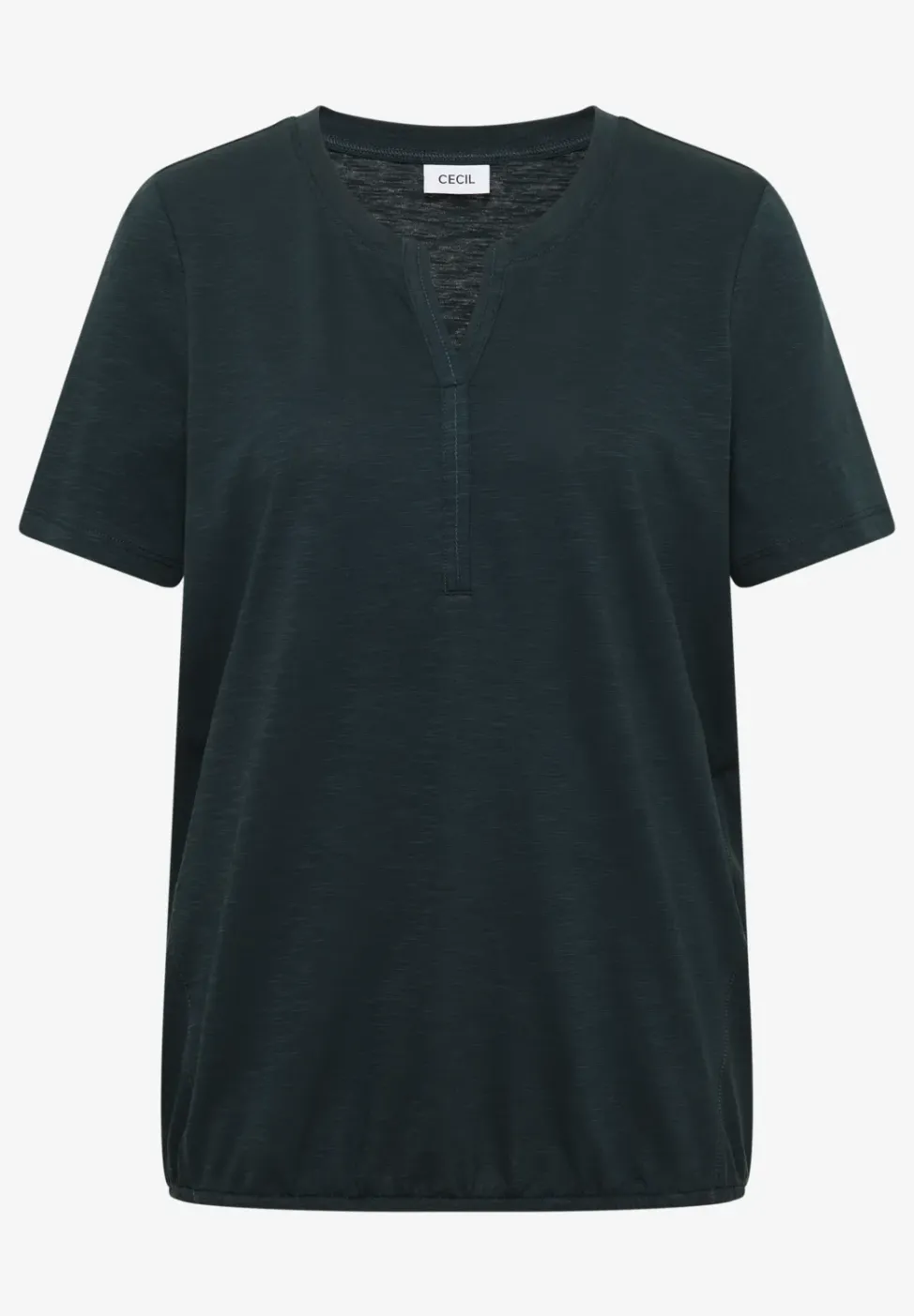 Basic Shirt im Tunika-Look