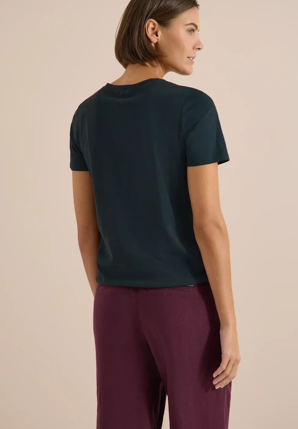 Basic Shirt im Tunika-Look