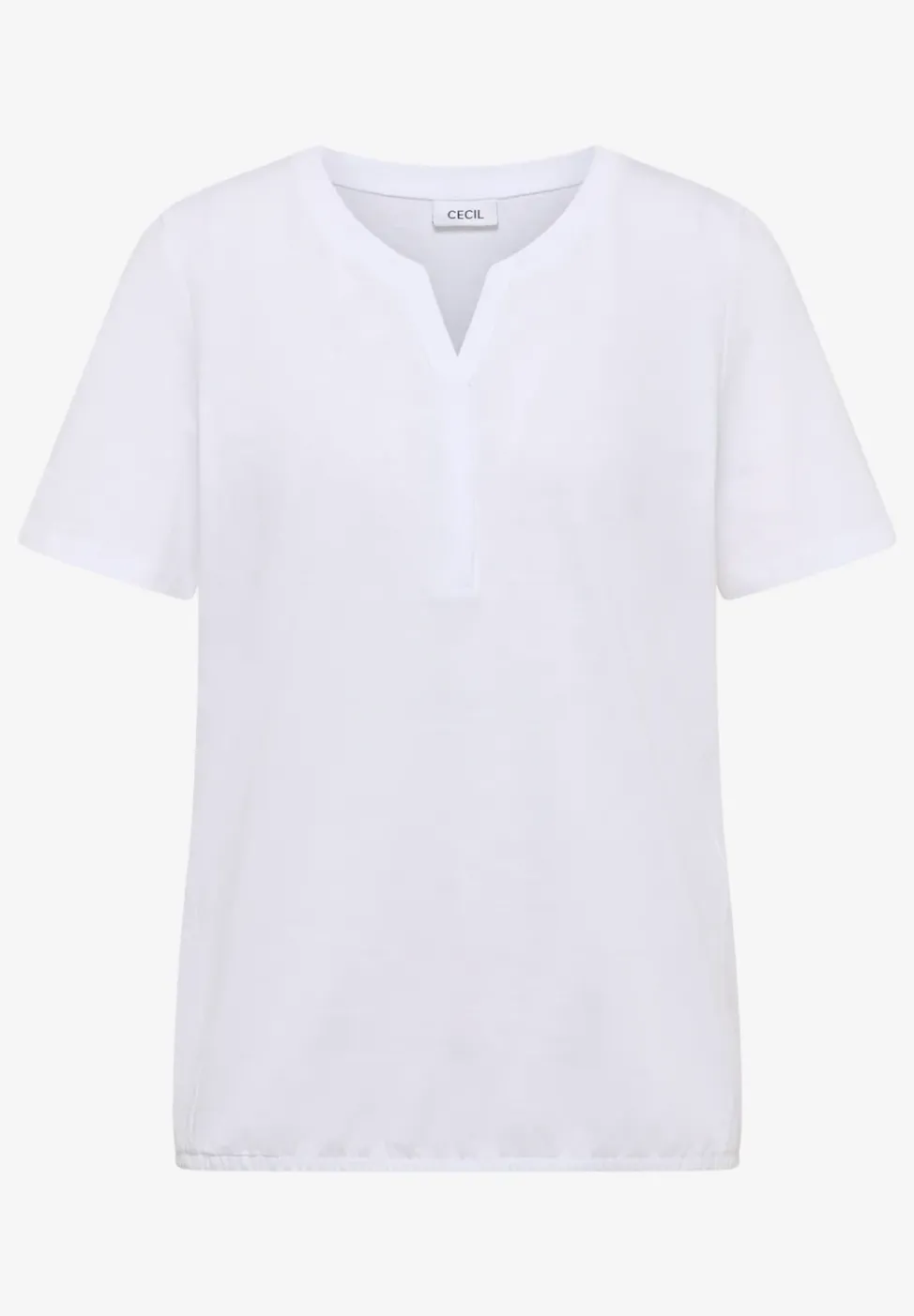 Basic Shirt im Tunika-Look