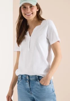 Basic Shirt im Tunika-Look