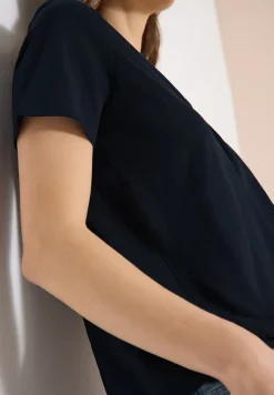 Basic Shirt im Tunika-Look