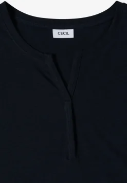 Basic Shirt im Tunika-Look
