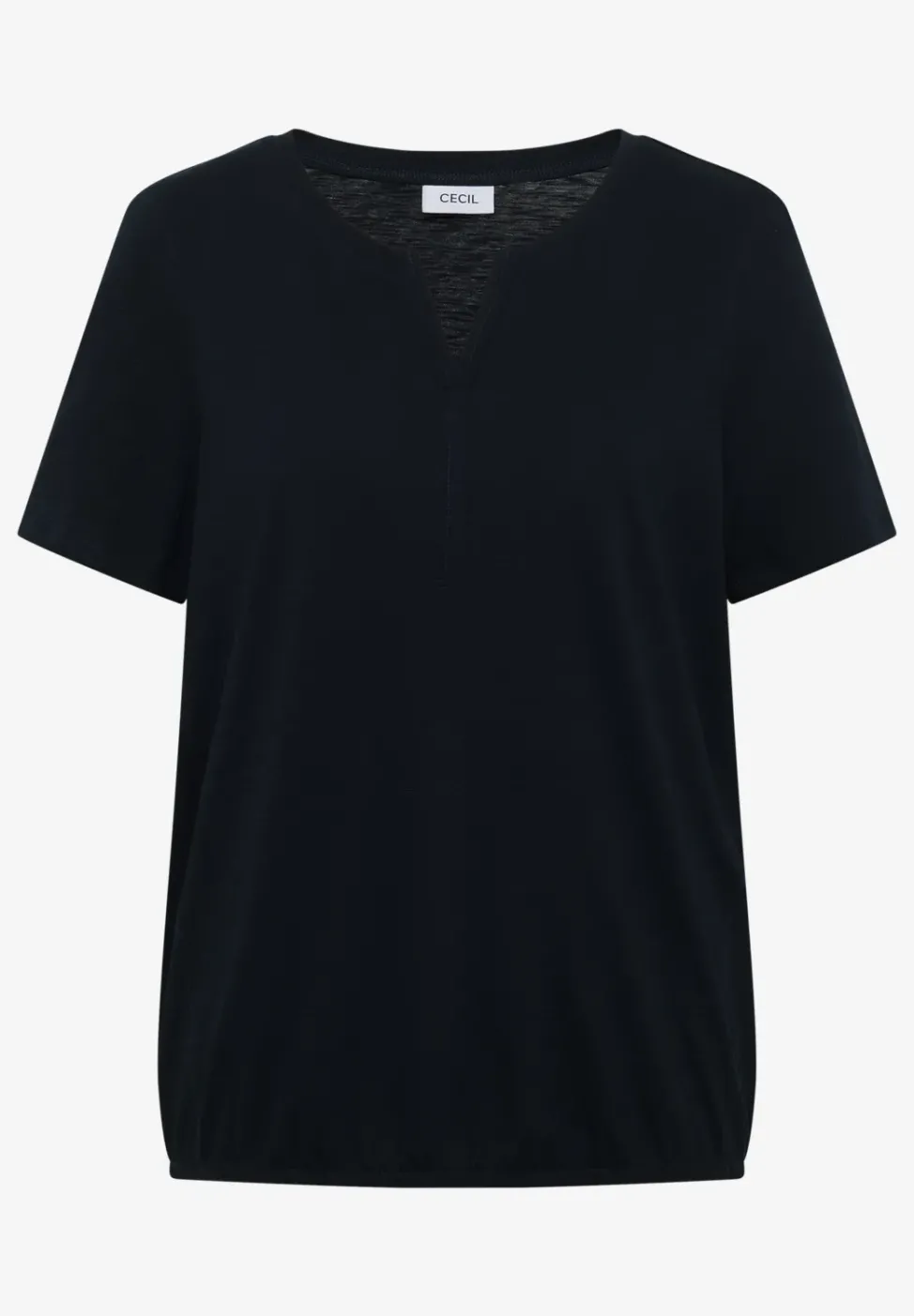 Basic Shirt im Tunika-Look