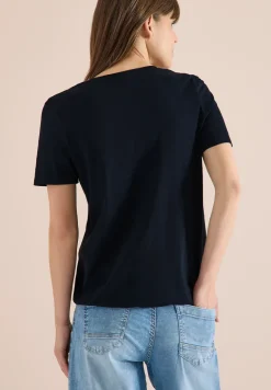 Basic Shirt im Tunika-Look