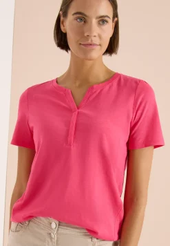 Basic Shirt im Tunika-Look