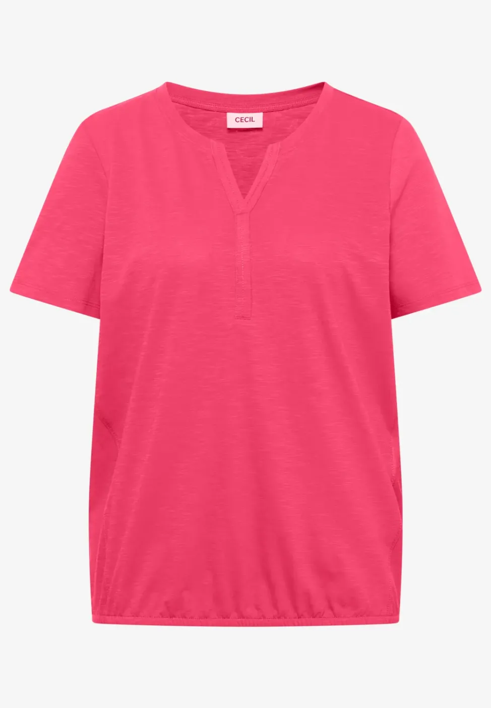 Basic Shirt im Tunika-Look