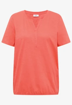 Basic Shirt im Tunika-Look
