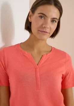 Basic Shirt im Tunika-Look