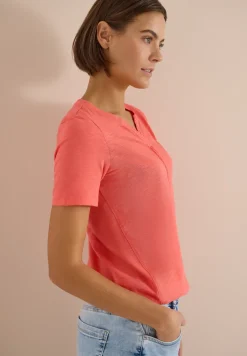 Basic Shirt im Tunika-Look