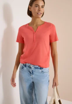 Basic Shirt im Tunika-Look