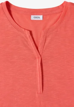 Basic Shirt im Tunika-Look