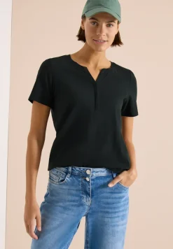 Basic Shirt im Tunika-Look