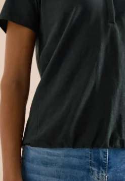 Basic Shirt im Tunika-Look