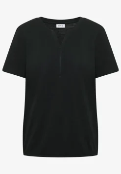 Basic Shirt im Tunika-Look