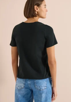 Basic Shirt im Tunika-Look