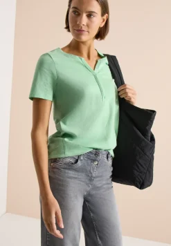 Basic Shirt im Tunika-Look