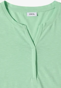 Basic Shirt im Tunika-Look