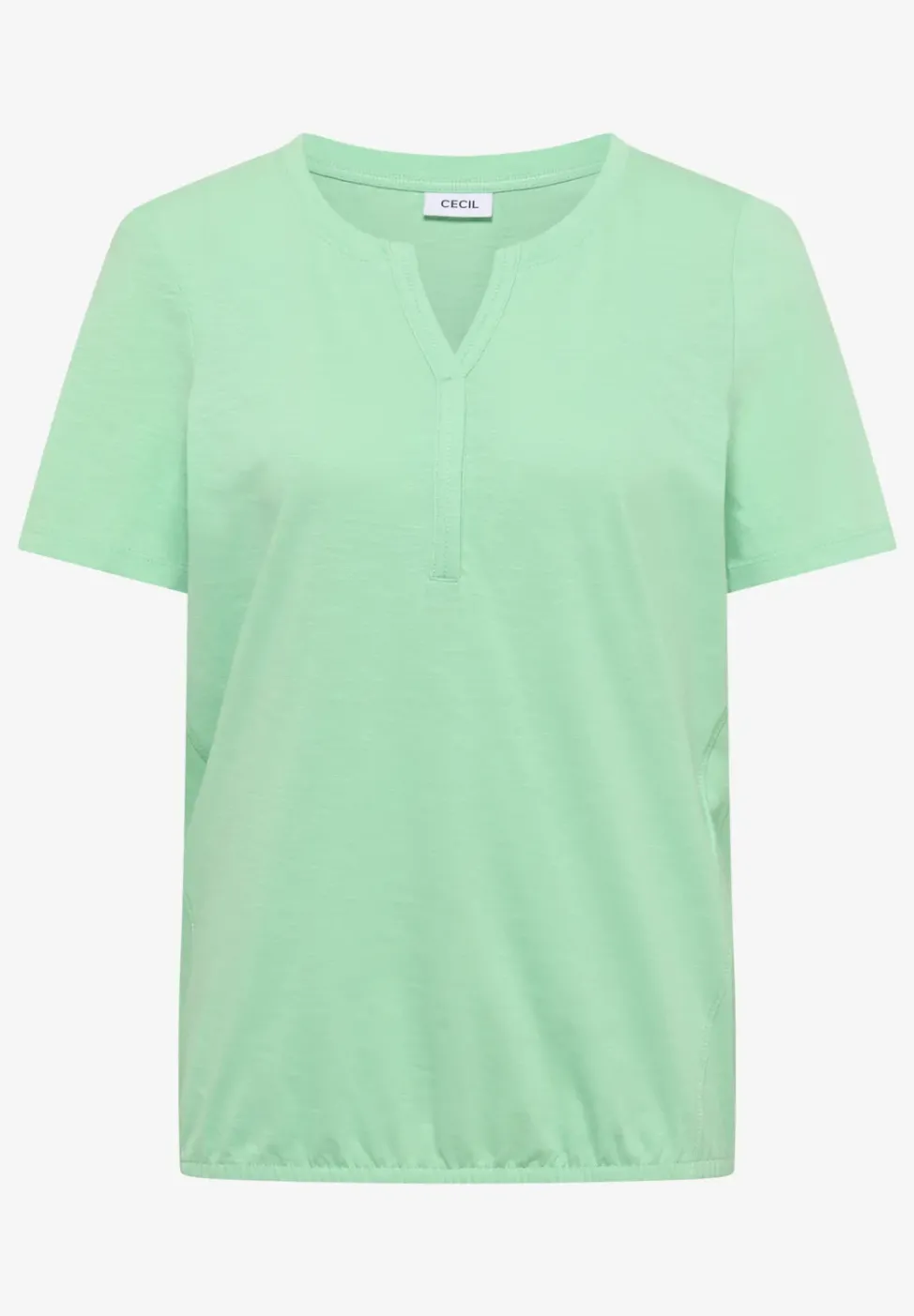 Basic Shirt im Tunika-Look