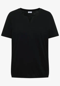 Basic Shirt im Tunika-Look