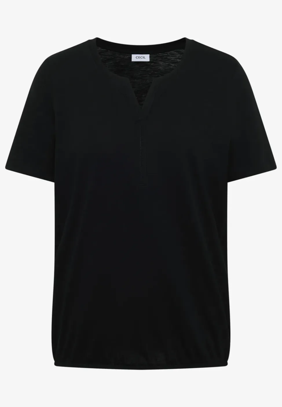 Basic Shirt im Tunika-Look