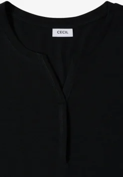 Basic Shirt im Tunika-Look