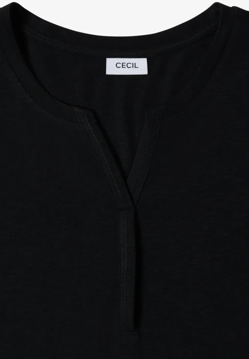 Basic Shirt im Tunika-Look