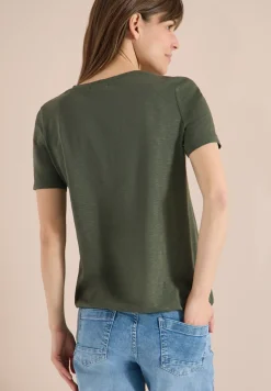 Basic Shirt im Tunika-Look