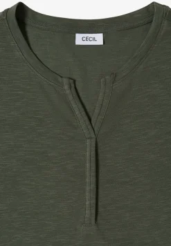 Basic Shirt im Tunika-Look