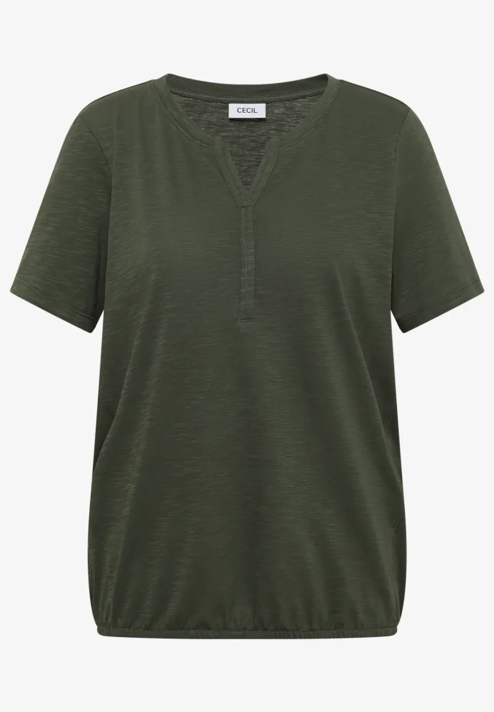 Basic Shirt im Tunika-Look