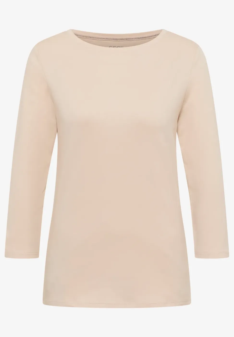 Basic Shirt in Unifarbe