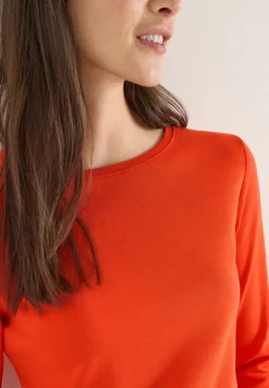 Basic Shirt in Unifarbe