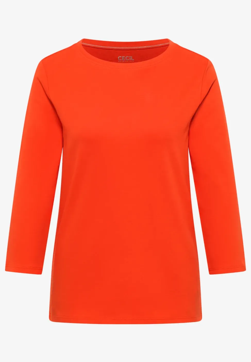 Basic Shirt in Unifarbe