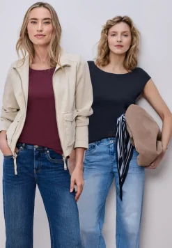 Basic Shirt mit Boatneck im 2er-Pack