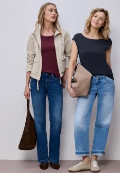 Basic Shirt mit Boatneck im 2er-Pack