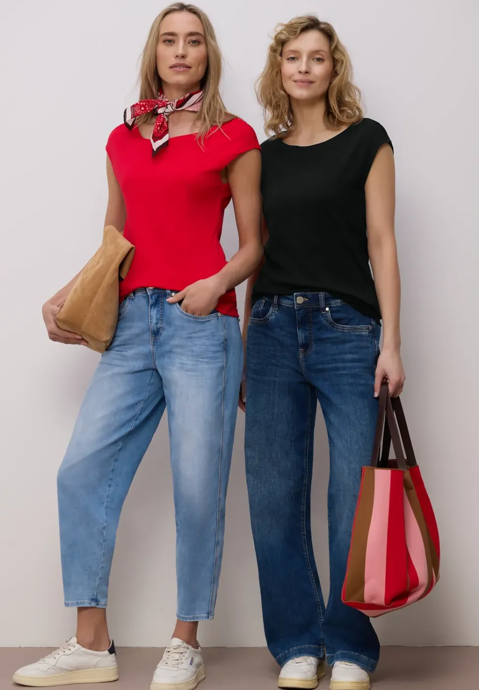 Basic Shirt mit Boatneck im 2er-Pack