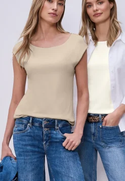 Basic Shirt mit Boatneck im 2er-Pack