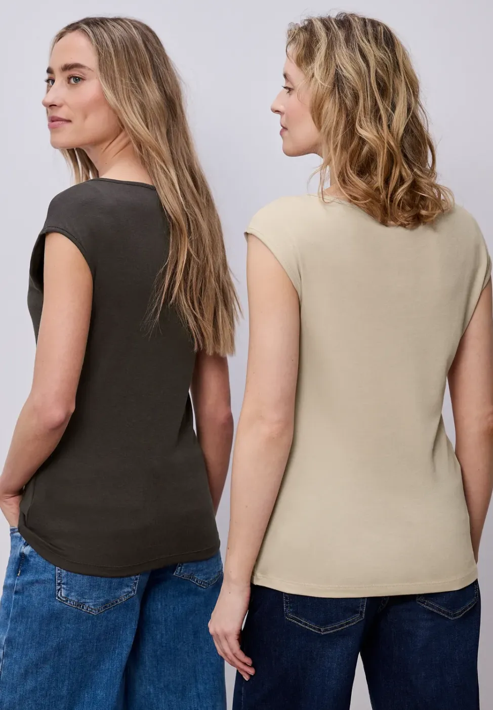 Basic Shirt mit Boatneck im 2er-Pack